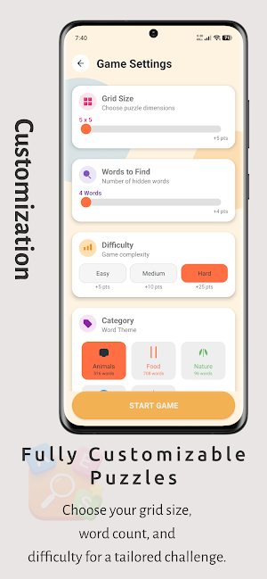 Word Search - Fun Mind Puzzles Screenshot 3