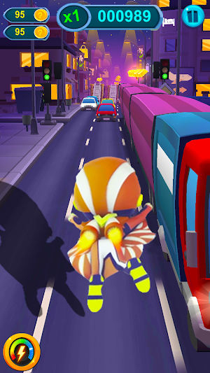 Vir Robot Super hero Dash Screenshot 0