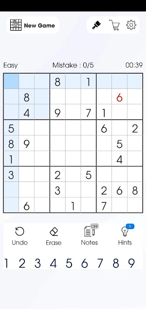 Sudoku classic Screenshot 2