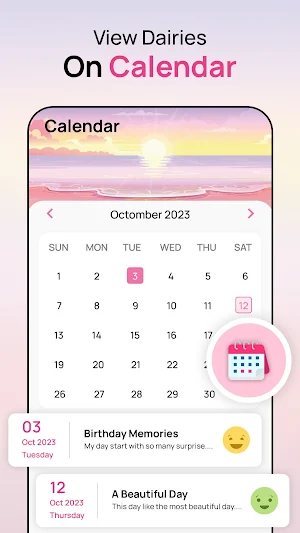 My Dairy - Daily Journal Notes Screenshot 1