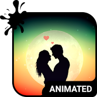 Moonlight Animated Keyboard + Live Wallpaper