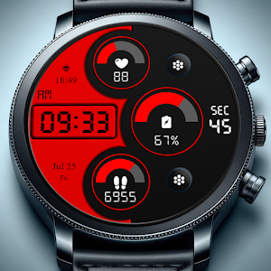Key WF89 Digital Watch Face Screenshot 2