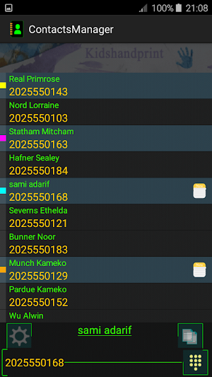 Contacts Manager for business Screenshot 0