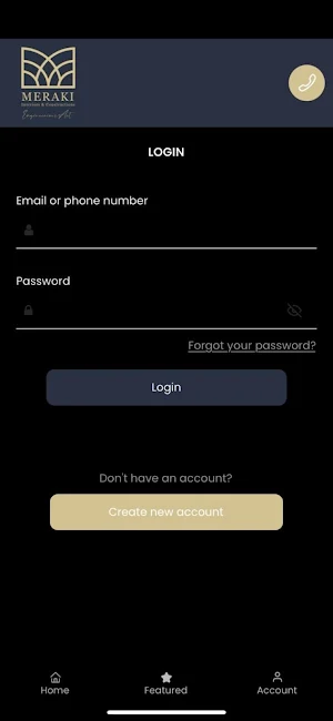 Meraki Interiors Screenshot 2