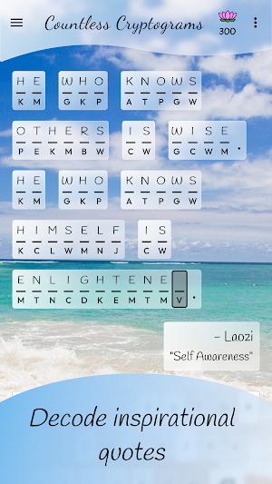 Countless Calming Cryptograms Screenshot 0