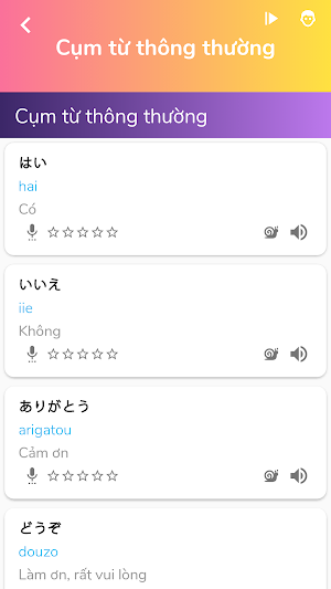Learn Japanese Conversation, Communication Screenshot 2