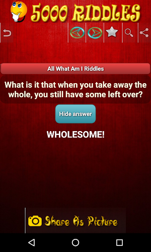 5000 Riddles Screenshot 2