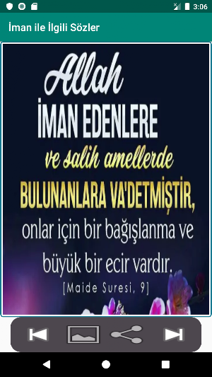 İman Sözleri Screenshot 2