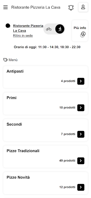 Ristorante Pizzeria La Cava Screenshot 1