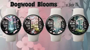 Dogwood Blooms Watch Face Screenshot 1