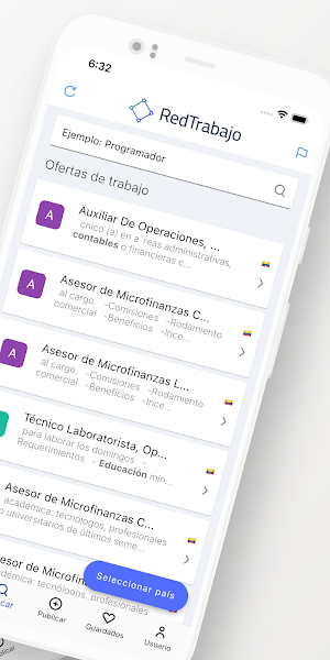 RedTrabajo Screenshot 1