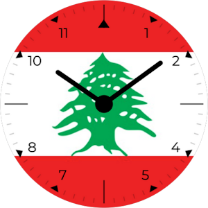 Lebanon Analog Watch Face Screenshot 0