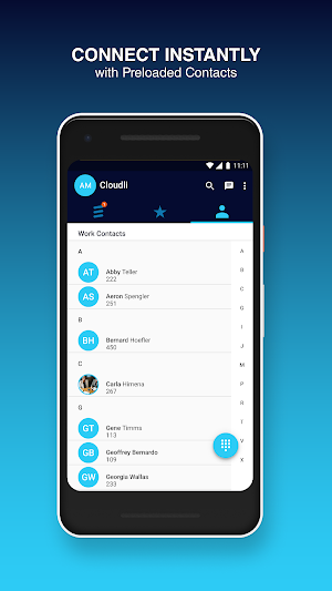 Cloudli Phone App Screenshot 1