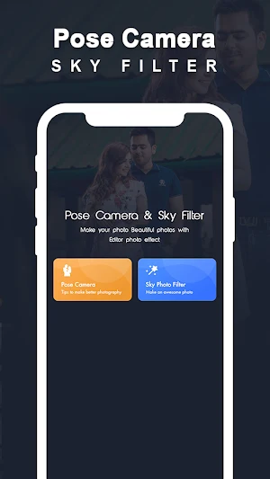 Pose Camera for Guides Photography & Sky Filter Screenshot 0