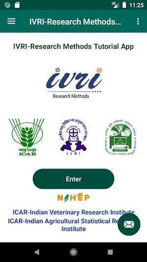 IVRI-Research Methods Tutorial App Screenshot 1
