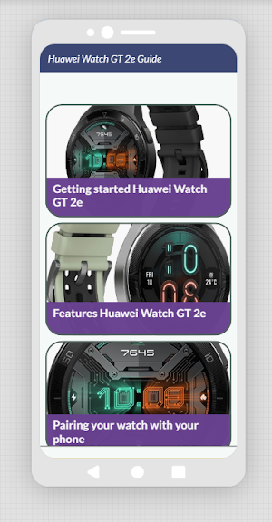 Huawei Watch GT 2e App Guide Screenshot 3