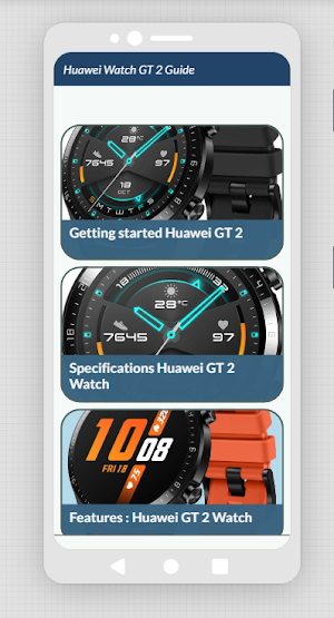 Huawei Watch GT 2 App Guide Screenshot 2