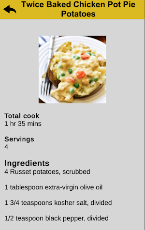 Potato Recipes Screenshot 3