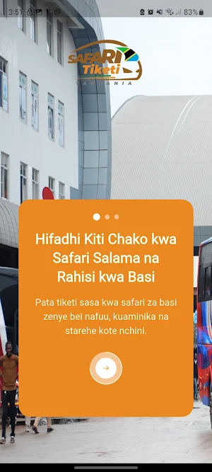 Safari Tiketi Screenshot 0