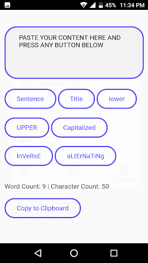 Case Converter Screenshot 1