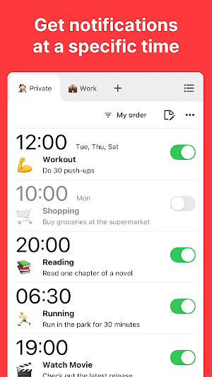 NoticeMemo - Create alerts Screenshot 3