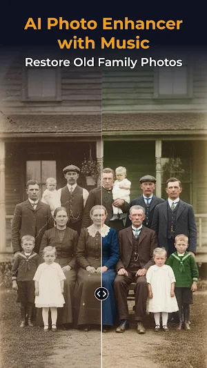AI Photo Restore With Music Screenshot 0
