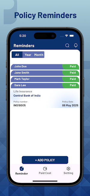 Policy Reminder & Tracker Pro Screenshot 0