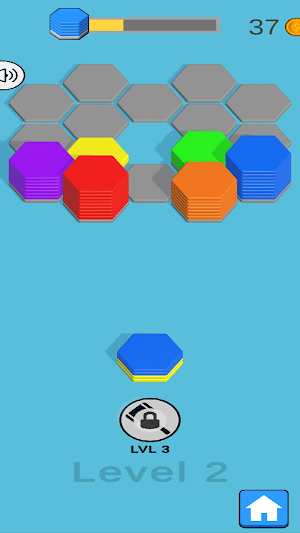 Hex-Block Puzzles offline game Screenshot 3