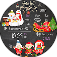 BFF46- Merry Christmas Snowman