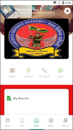 Lakshya Defence Academy Screenshot 1