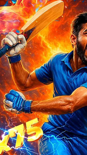 Cricket Sports League Screenshot 0
