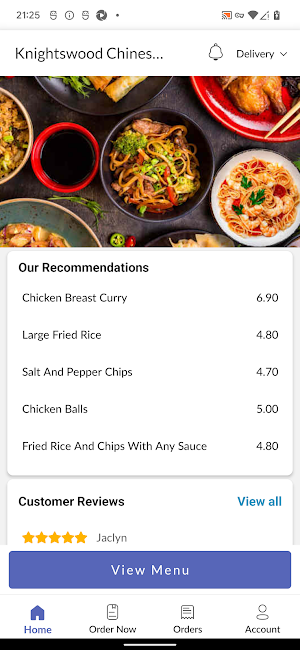 Knightswood Chinese Kitchen Screenshot 1