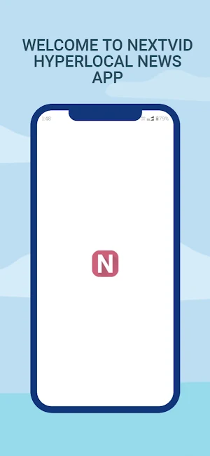 NextVid – Hyperlocal video app Screenshot 1