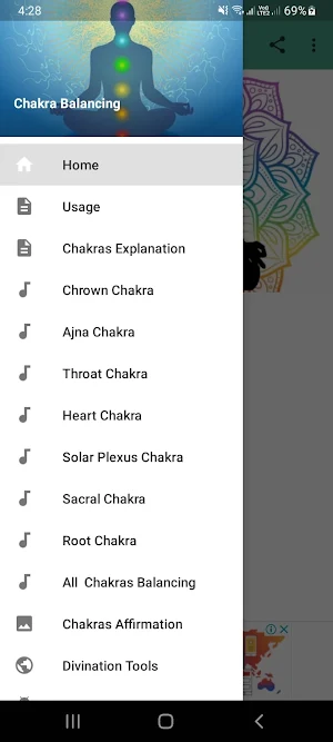 Most Powerful Chakra Balancing Tuning Audio Screenshot 0