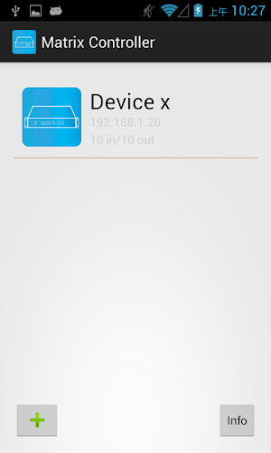 MATRIX Control Screenshot 2