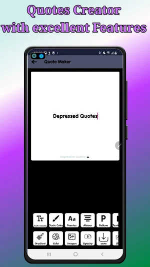 Quotes Depression || Depressed Screenshot 2