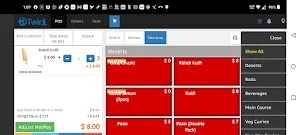 Twirll POS Restaurant Screenshot 1
