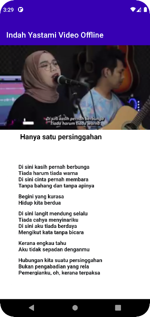 Indah Yastami Video Offline Screenshot 1