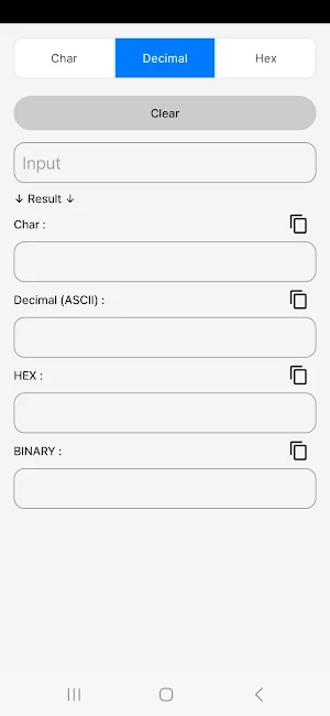 CodeScope - ASCII 문자코드 변환기 Screenshot 1