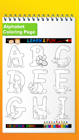 Alphabet Worksheets Screenshot 3
