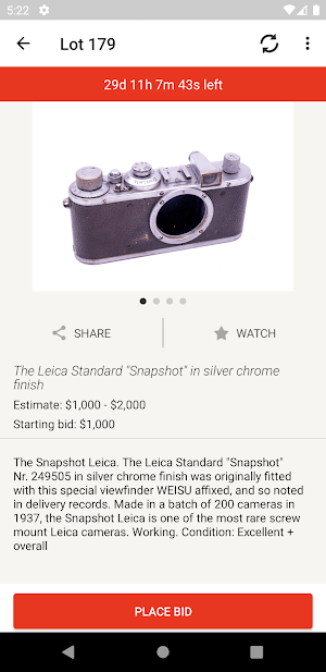 Tamarkin Auctions, Inc Screenshot 3