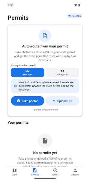 PermitNav Screenshot 1