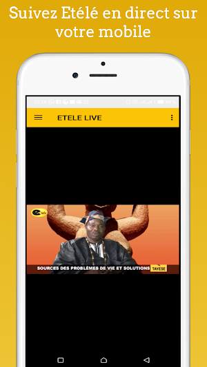 E-télé - Suivez l'actualité Béninoise en direct Screenshot 1