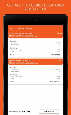 Flight Booking Nepal Screenshot 1