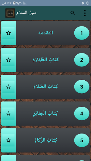 سبل السلام شرح بلوغ المرام - للصنعاني Screenshot 1