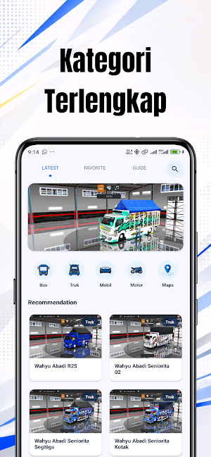 Mod Bussid Wahyu Abadi 2026 Screenshot 2