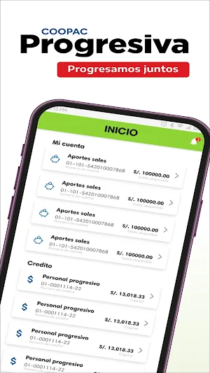 Progresiva en linea Screenshot 0