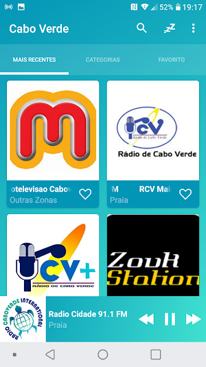 Radio Cape Verde Online Screenshot 1
