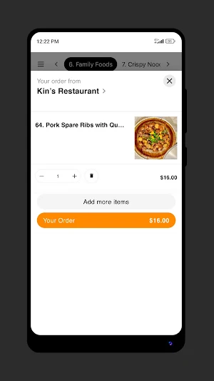 Kin's Restaurant Screenshot 3