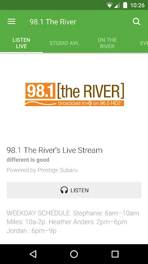 98.1 The River Screenshot 0